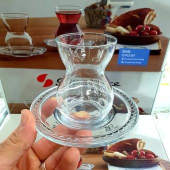 دو مدل استکان نعلبکی ترند محصول پاشاباغچه ترکیه (ارسال پس کرایه)