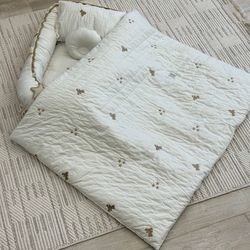 سرویس خواب گارددار(لبه دار) مامزکیوتی طرح استاربر کتان نخ گلدوزی ترک