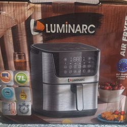 سرخ‌کن بدون روغن لومینارک مدل LAFS 895SS ظرفیت 7 لیتر