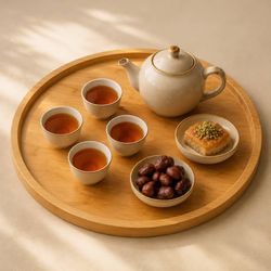 سینی بامبو گرد