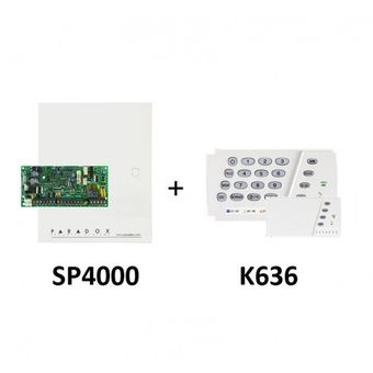 پنل دزدگیر پرادوکس SP4000+K636 PARADOX