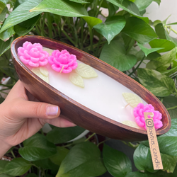 شمع شکوفه های بهاری