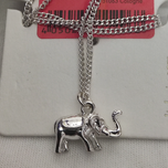 گردنبند فانتزی باپلاک طرح فیل