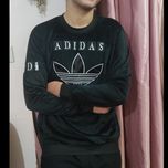 بلوز مخمل پسرانه طرح آدیداس