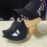 کلاه کتان مشکی مگنتی