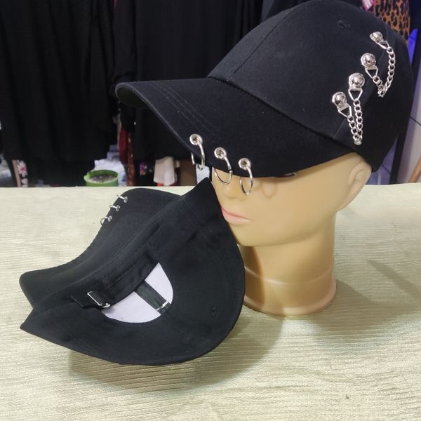 کلاه کتان مشکی مگنتی