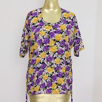 تاپ نخی زنانه طرح گل