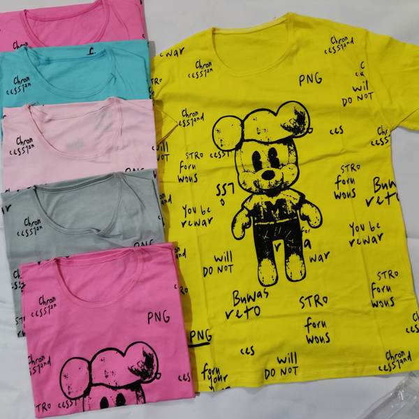 تیشرت شیک زنانه خرسی