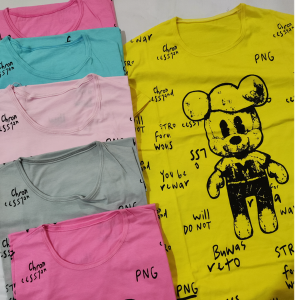 تیشرت شیک زنانه خرسی