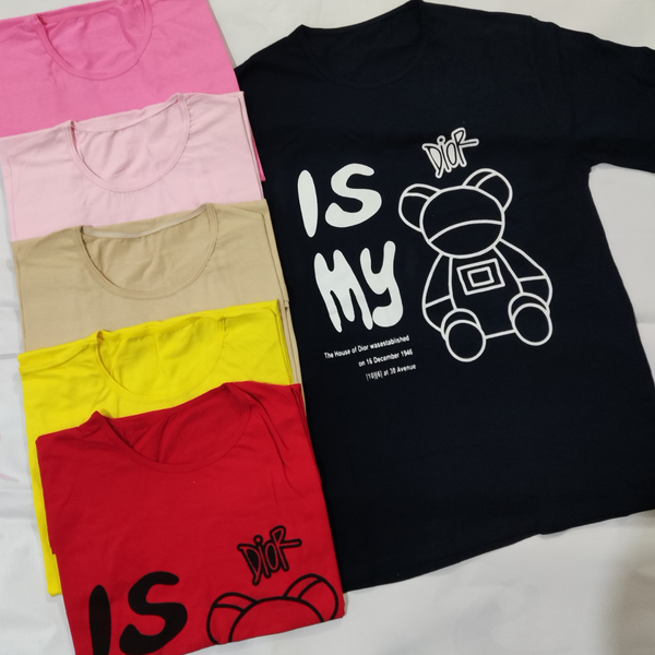 تیشرت شیک زنانه طرح خرس