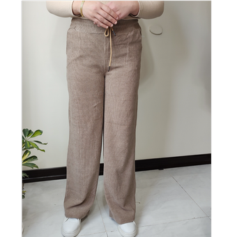 شلوار بگ مخمل کبریتی