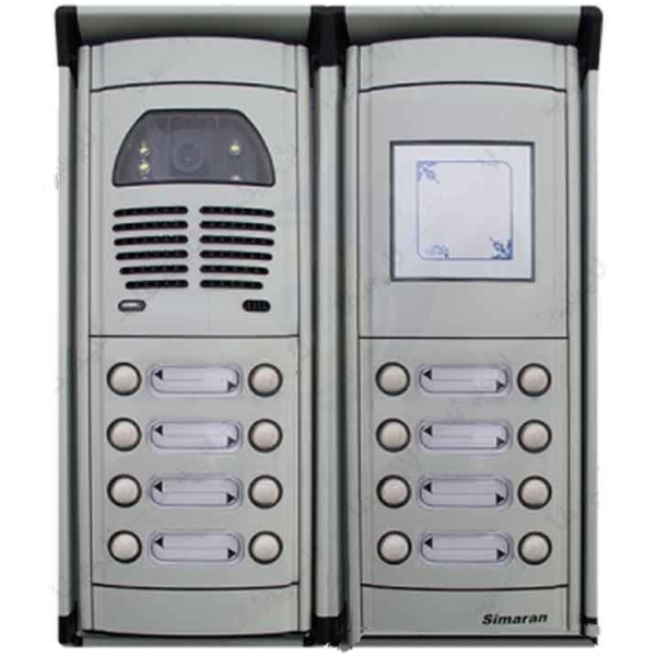 پنل کارت خوان تصویری رنگی 16 واحدی فوژان (سیماران)