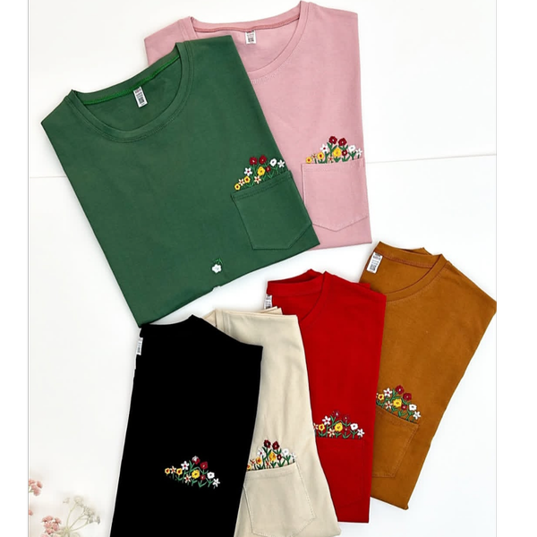تیشرت گلدوزی بهار