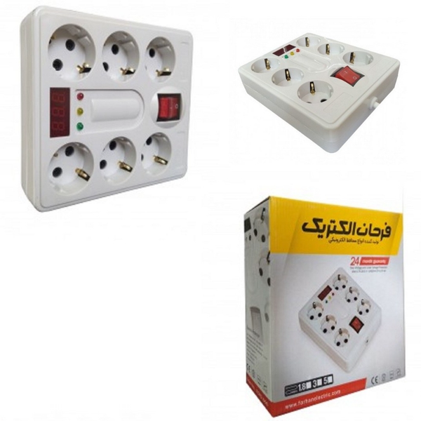 محافظ 6 خانه دیجیتال فرحان الکتریک