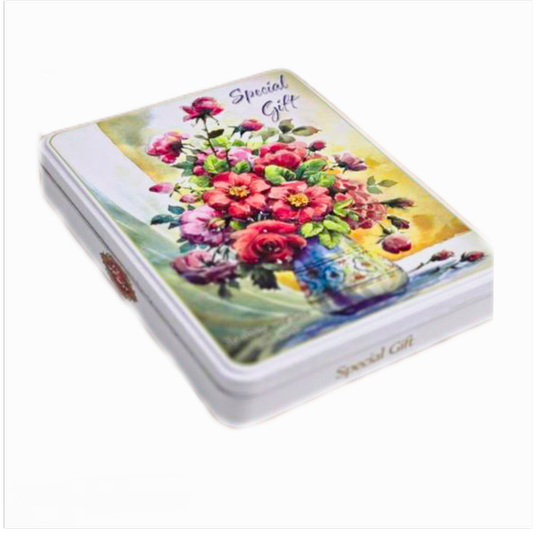 بسته پذیرایی خرمایی ویژه ( طرح گل)