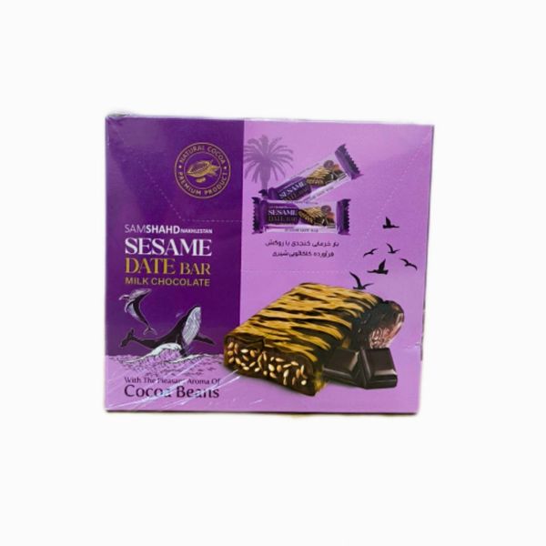 خرما بار شکلاتی شیری