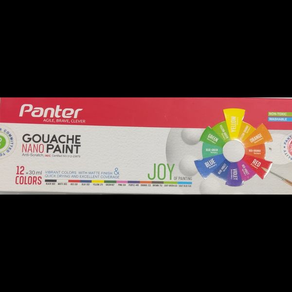 گواش نانو پنتر panter 12 رنگ