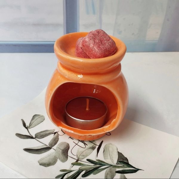 اسانس سوز سرامیکی مدل آفتابگردان