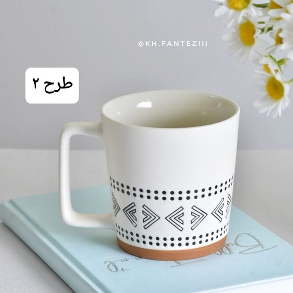 ماگ سفید کد 6038