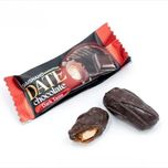 خرما شکلاتی مغزدار یک کیلویی روکش شکلات تلخ سام شهد