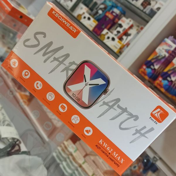 ساعت هوشمند کِچی‌ویر KW62 MAX | مکالمه بلوتوثی، نمایشگر HD و تاچ حساس