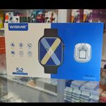 ست ساعت هوشمند WISME WS-X17 (Five Plus Two) با ایرپاد TWS، شارژر مجزا و قابلیت مکالمه