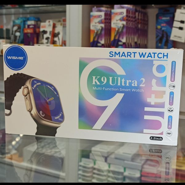 ساعت هوشمند WISME K9 Ultra 2 با نمایشگر 2.2 اینچی و قابلیت‌های کامل ارتباطی و سلامتی