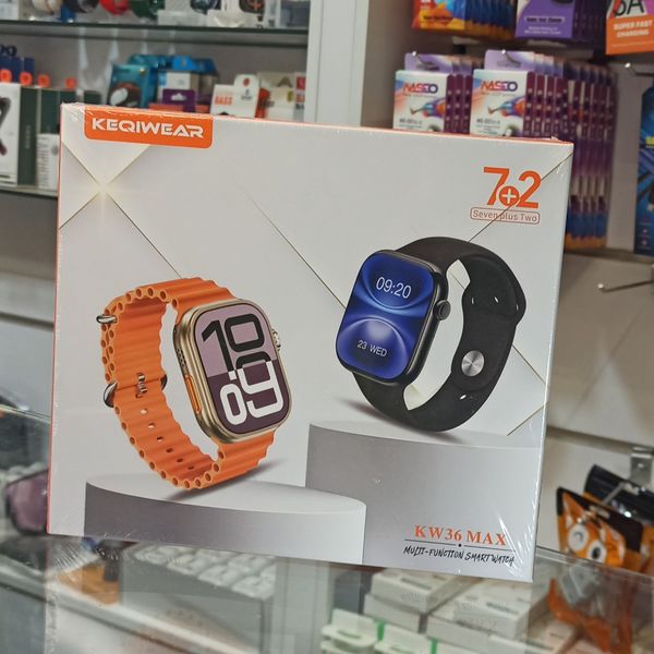 پکیج 2 در 1: دو ساعت هوشمند KW36 MAX
