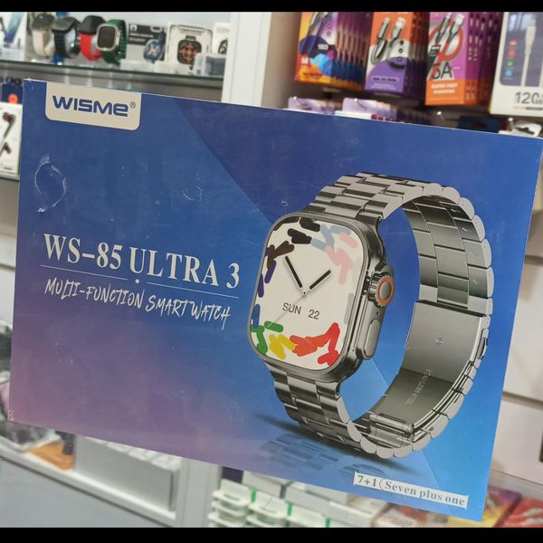 ساعت هوشمند طرح اپل واچ اولترا 3 مدل WISME WS-85 Ultra (فول پک 7 بند)