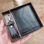 ست دو تیکه کیف جیبی و جاسوئیچی چرم