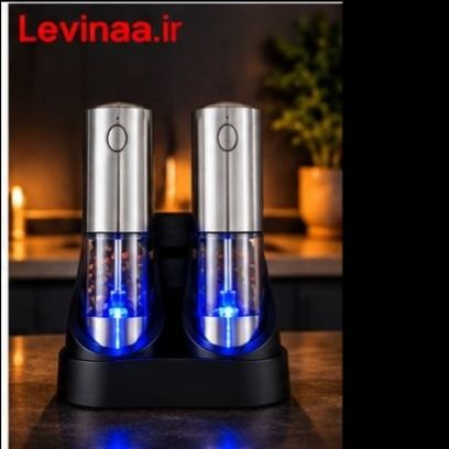 فلفل و نمک ساب مدل استیل شارژی ست 2 عددی