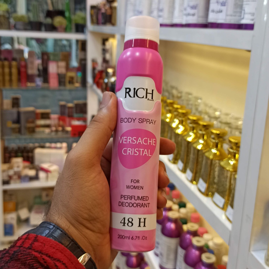 اسپری بدن ورساچه صورتی زنانه ریچ