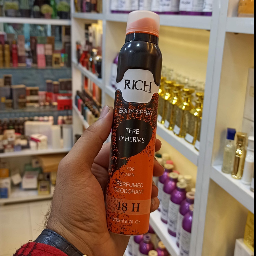 اسپری بدن تق هرمس مردانه ریچ