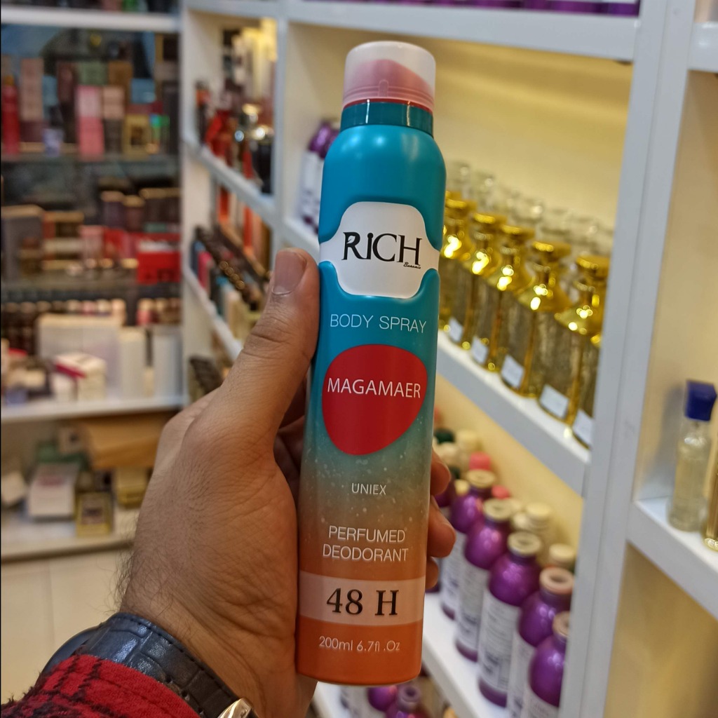 اسپری بدن مگاماره مردانه ریچ