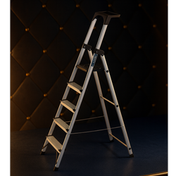 نردبان 5 پله آلومینیومی یونیک