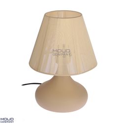 آباژور رومیزی مدل ملیسا بزرگ کرم (موعود)