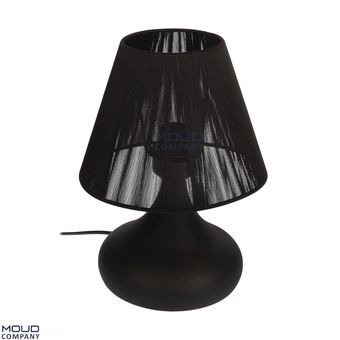 آباژور رومیزی مدل ملیسا بزرگ مشکی (موعود)