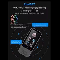 دستکاه مترجم صوتی هوشمند دوربین دار مدل S80 pro (با S80 Pro Smart Voice ( زبان 138 قابلیت پشتیبانی Translator with Camera