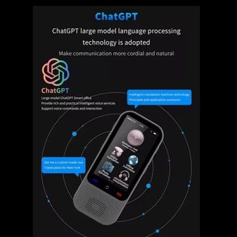 دستکاه مترجم صوتی هوشمند دوربین دار مدل S80 pro (با S80 Pro Smart Voice ( زبان 138 قابلیت پشتیبانی Translator with Camera
