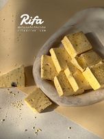 بستنی خشک انجمادی پفکی طعم موز براونی