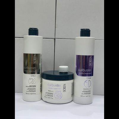 صاف‌کننده و احیاکننده موی Screen Italy – بدون فرمالدهید و با ماندگاری بالا (ست 6 تایی)