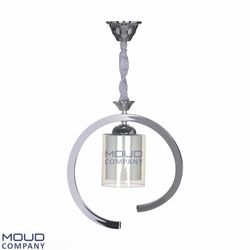 لوستر فنری تک شعله کروم موعود