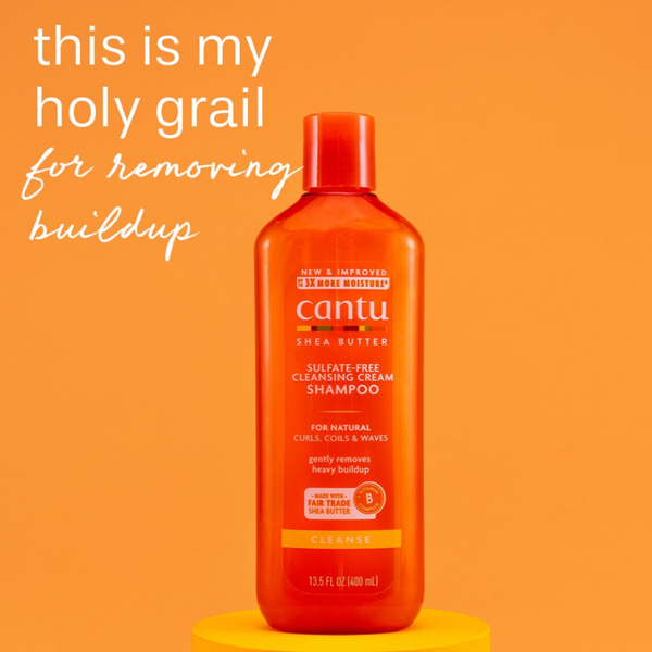 شامپو موی فر کنتو حاوی شی باتر فری سولفات Cantu Cantu Shea Butter Shampoo