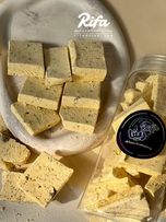 بستنی خشک انجمادی پفکی طعم موز براونی