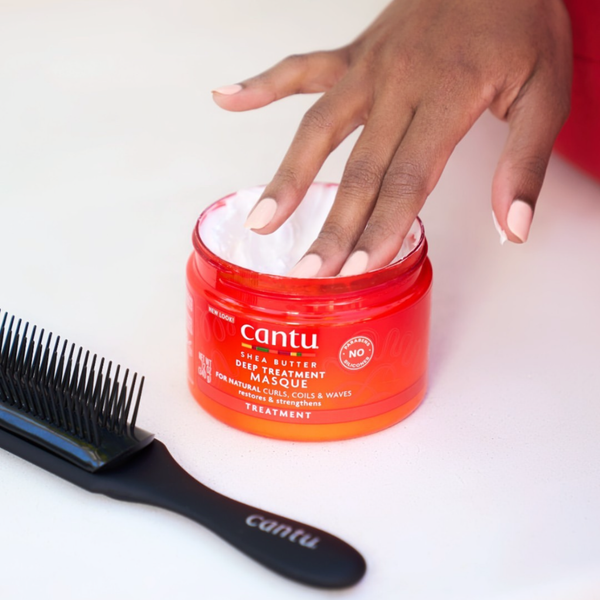 کرم فر کننده شی باتر کنتو Cantu Coconut Curling Cream with Shea Butter