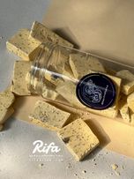 بستنی خشک انجمادی پفکی طعم موز براونی