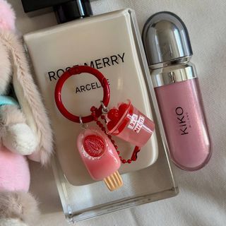 چارم بستنی و اسموتی توت‌فرنگی💕🍓