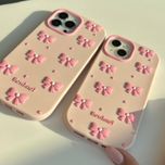 قاب سامسونگ پاپیون صورتی سیلیکونی