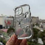 قاب سه پاپیون نقره ای شاین