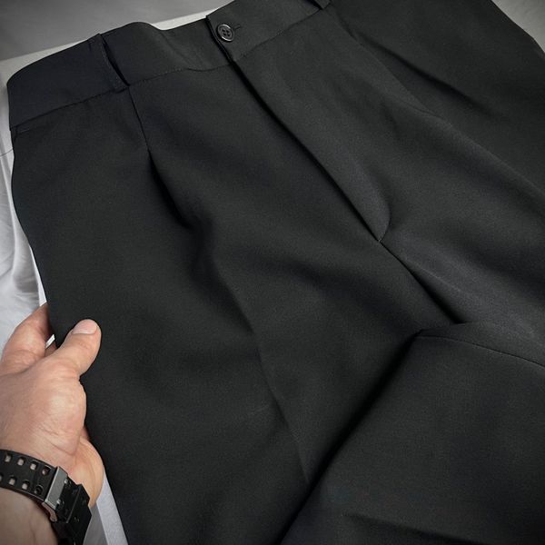 829 - شلوار پارچه ای نیم بگ